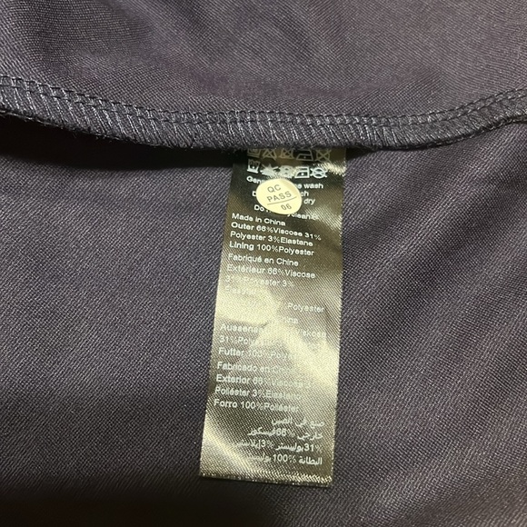 City Chic Dress Cute Girl Elbow sleeve Navy size L/20 NWT - Picture 10 of 11